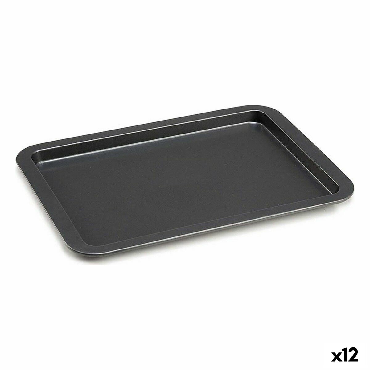 Baking tray Kinvara CK56483-49 Grey Metal 48 x 3 x 33,5 cm (12 Units) Baking tray Kinvara CK56483-49 Grey Metal 48 x 3 x 33,5 cm (12 Units)