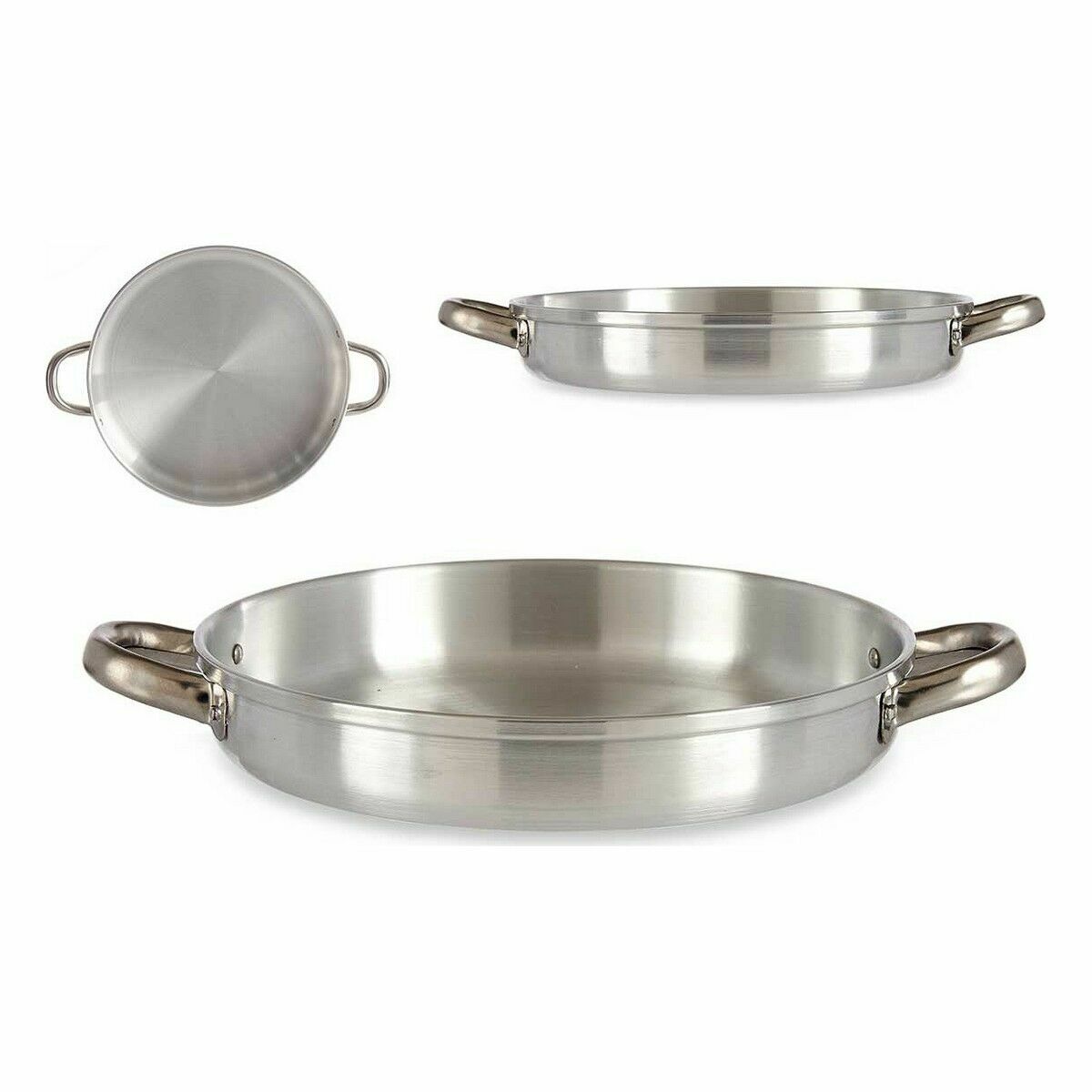 Pan Kinvara 100115 Silver Aluminium (12 Units)