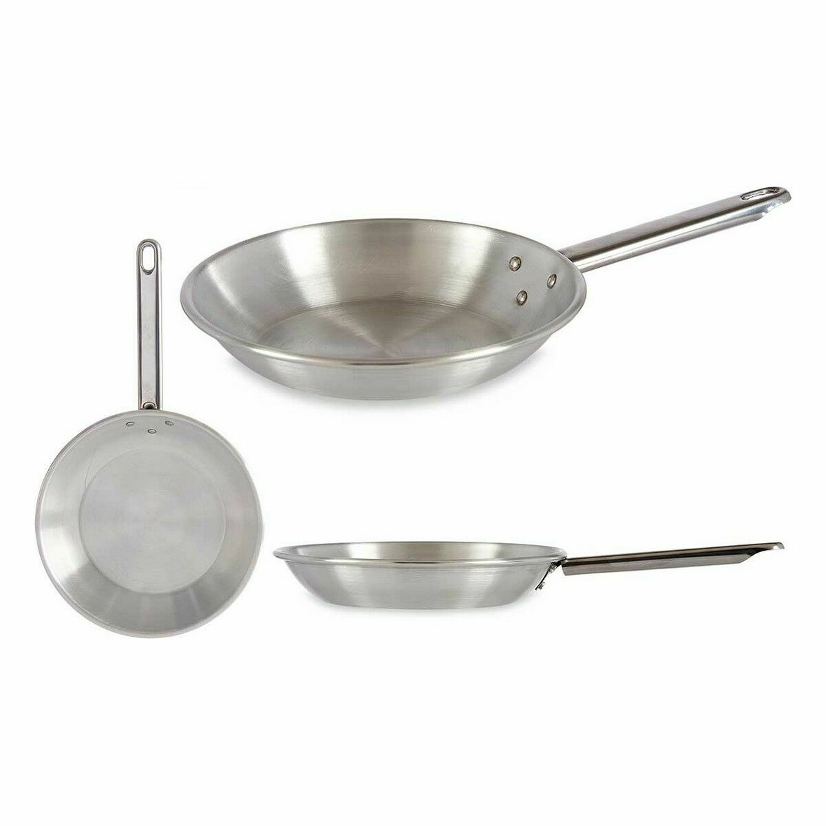 Pan Kinvara 100121 Silver Aluminium Ø 20 cm (12 Units)