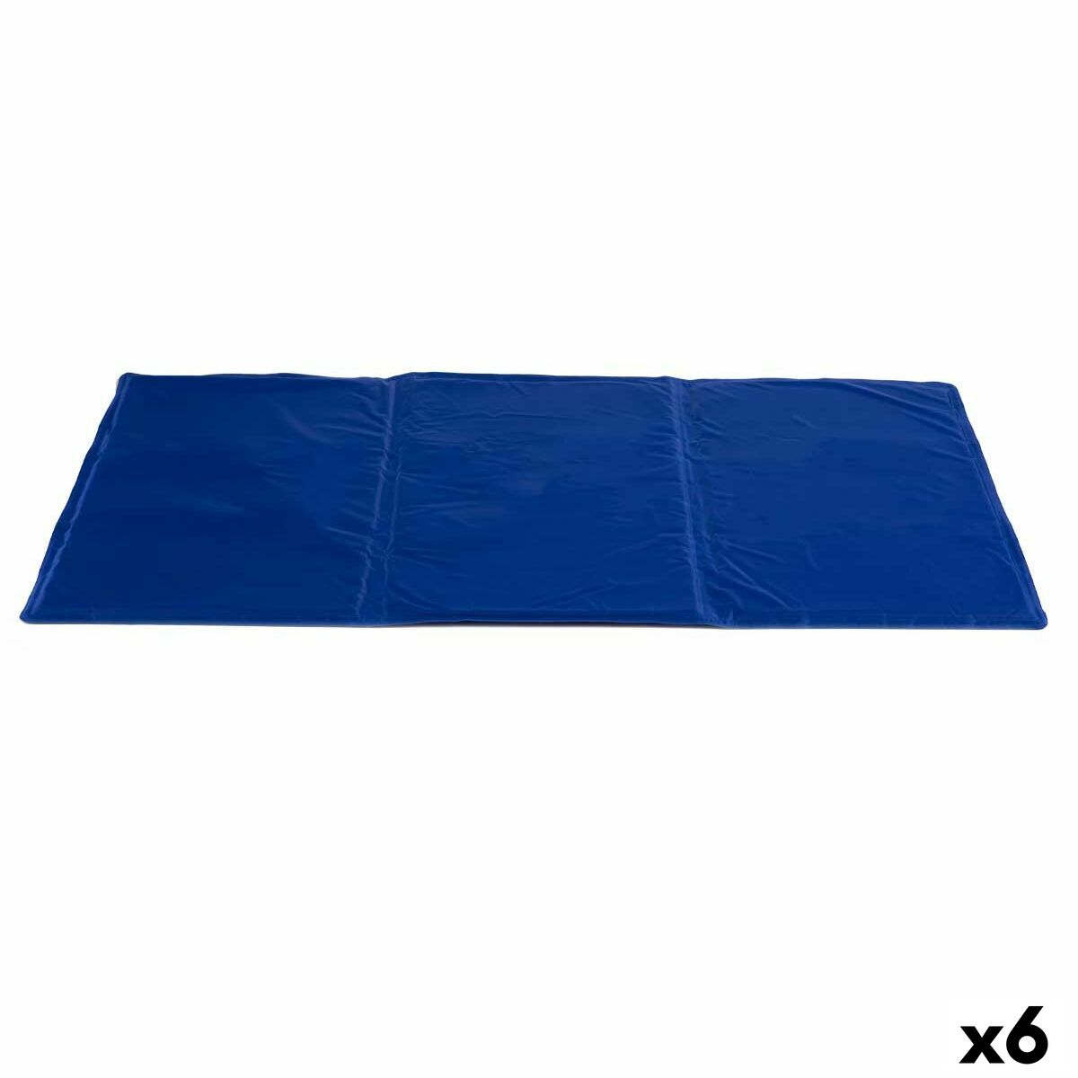 Dog Carpet Refreshing Blue Foam Gel 49,5 x 1 x 90 cm (6 Units) Dog Carpet Refreshing Blue Foam Gel 49,5 x 1 x 90 cm (6 Units)