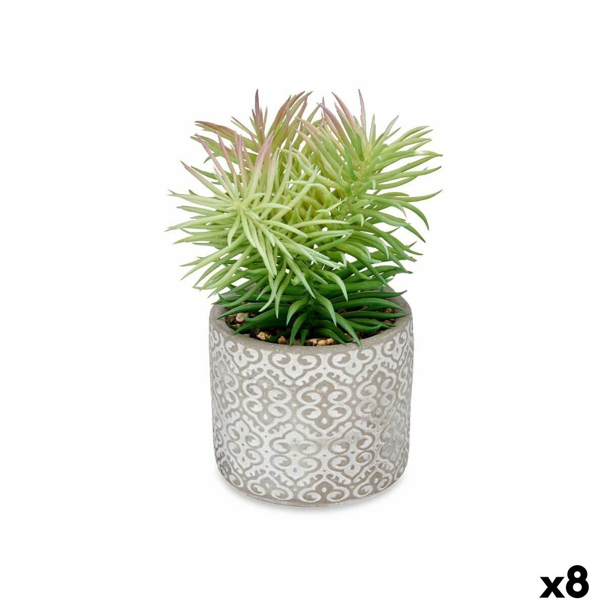 Decorative Plant Ibergarden QY-H011 Wood Plastic Cement Succulent 12 x 22 x 12 cm (8 Units) Decorative Plant Ibergarden QY-H011 Wood Plastic Cement Succulent 12 x 22 x 12 cm (8 Units)