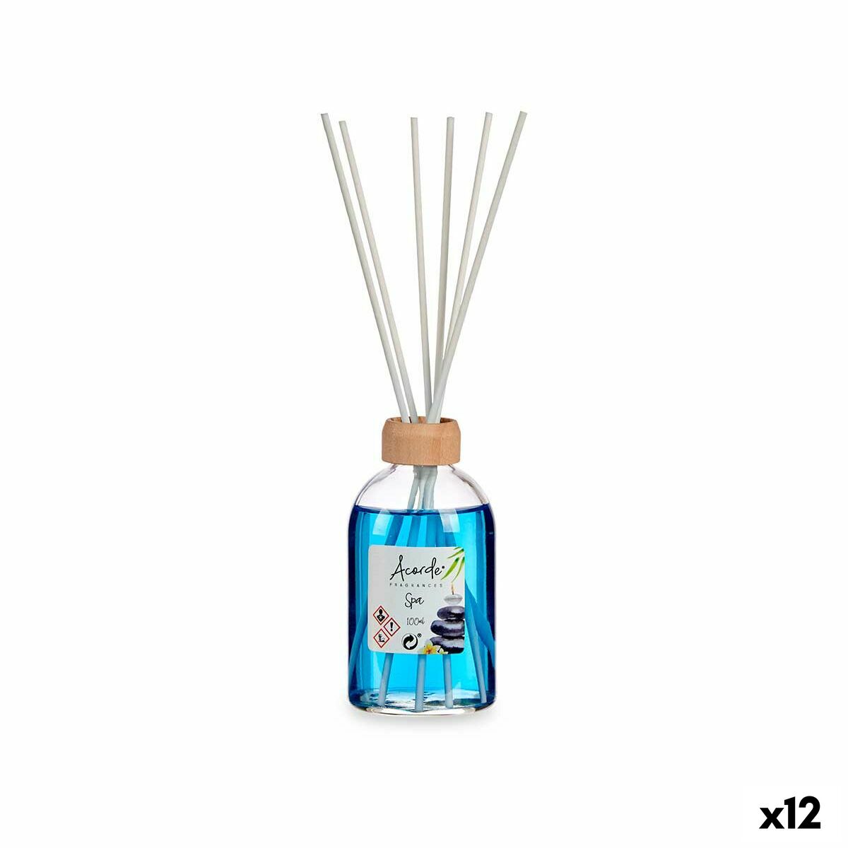 Perfume Sticks Acorde 83666 Spa 100 ml (12 Units) Perfume Sticks Acorde 83666 Spa 100 ml (12 Units)