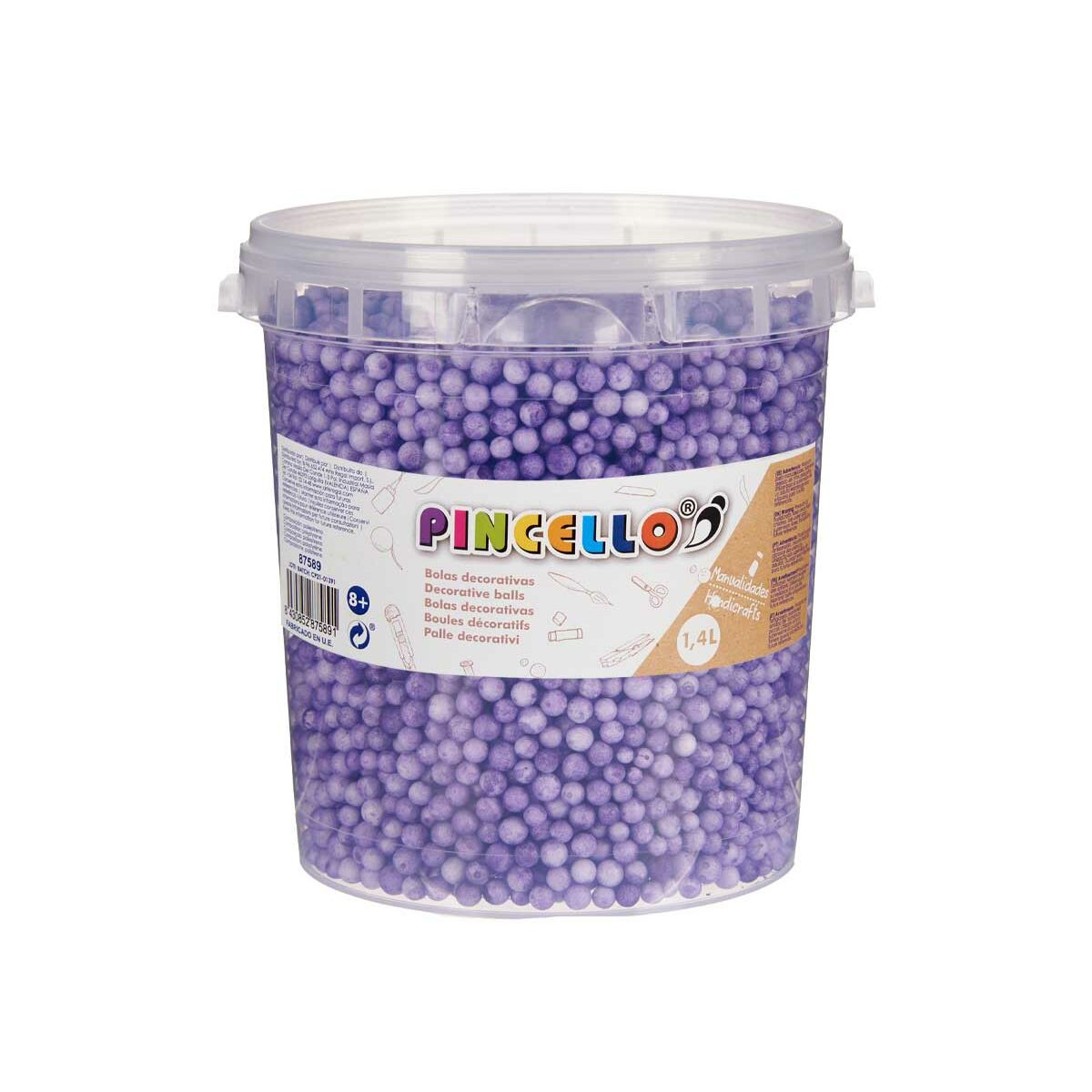 Materials for Handicrafts Pincello POLIESPAN-LI 13,5 x 14 x 14,5 cm Balls 6 Units