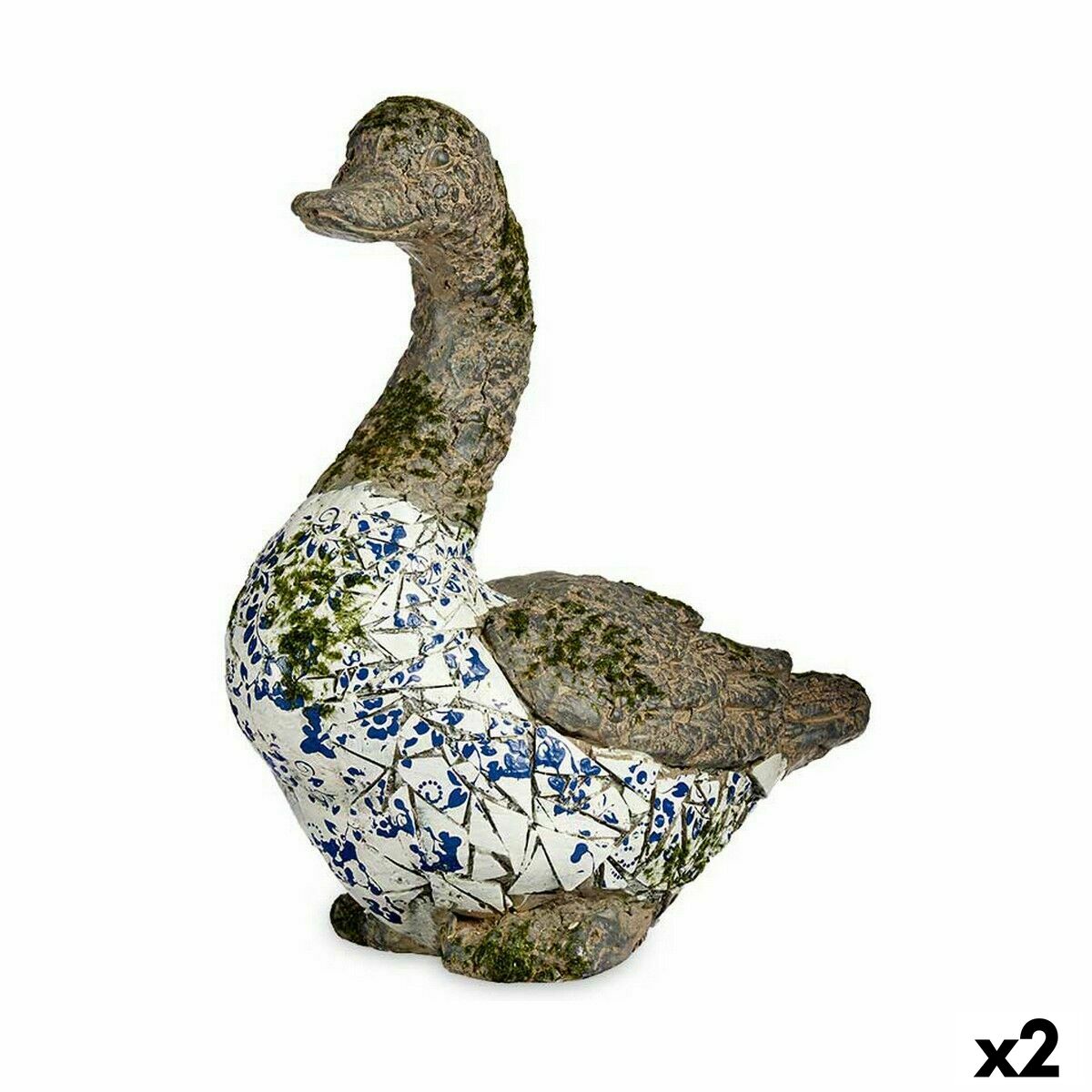 Decorative Garden Figure Ibergarden ZD18065 Polyresin Duck 17 x 42 x 40 cm (2 Units) Decorative Garden Figure Ibergarden ZD18065 Polyresin Duck 17 x 42 x 40 cm (2 Units)