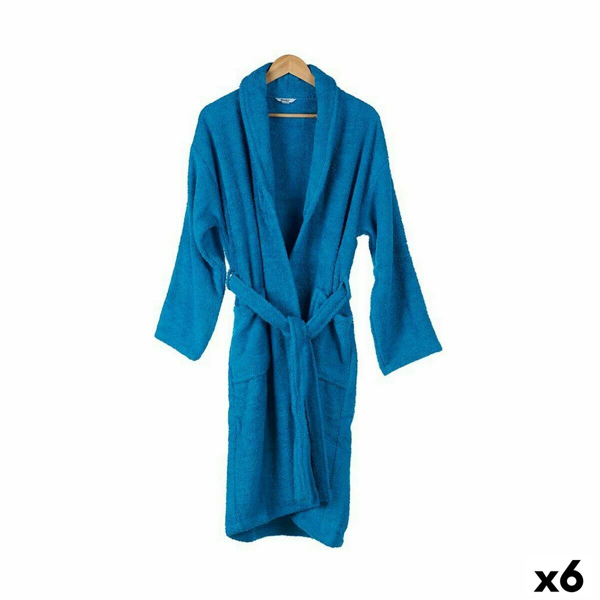Dressing Gown Berilo REF-10/LXL Blue L/XL (6 Units) Dressing Gown Berilo REF-10/LXL Blue L/XL (6 Units)