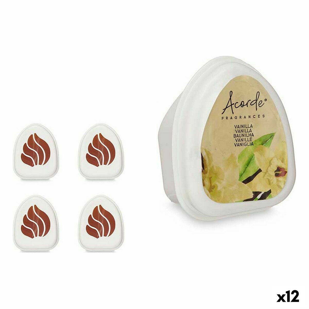 Air Freshener Set Acorde MINIG-VANILLA Vanilla 50 g (12 Units) Air Freshener Set Acorde MINIG-VANILLA Vanilla 50 g (12 Units)
