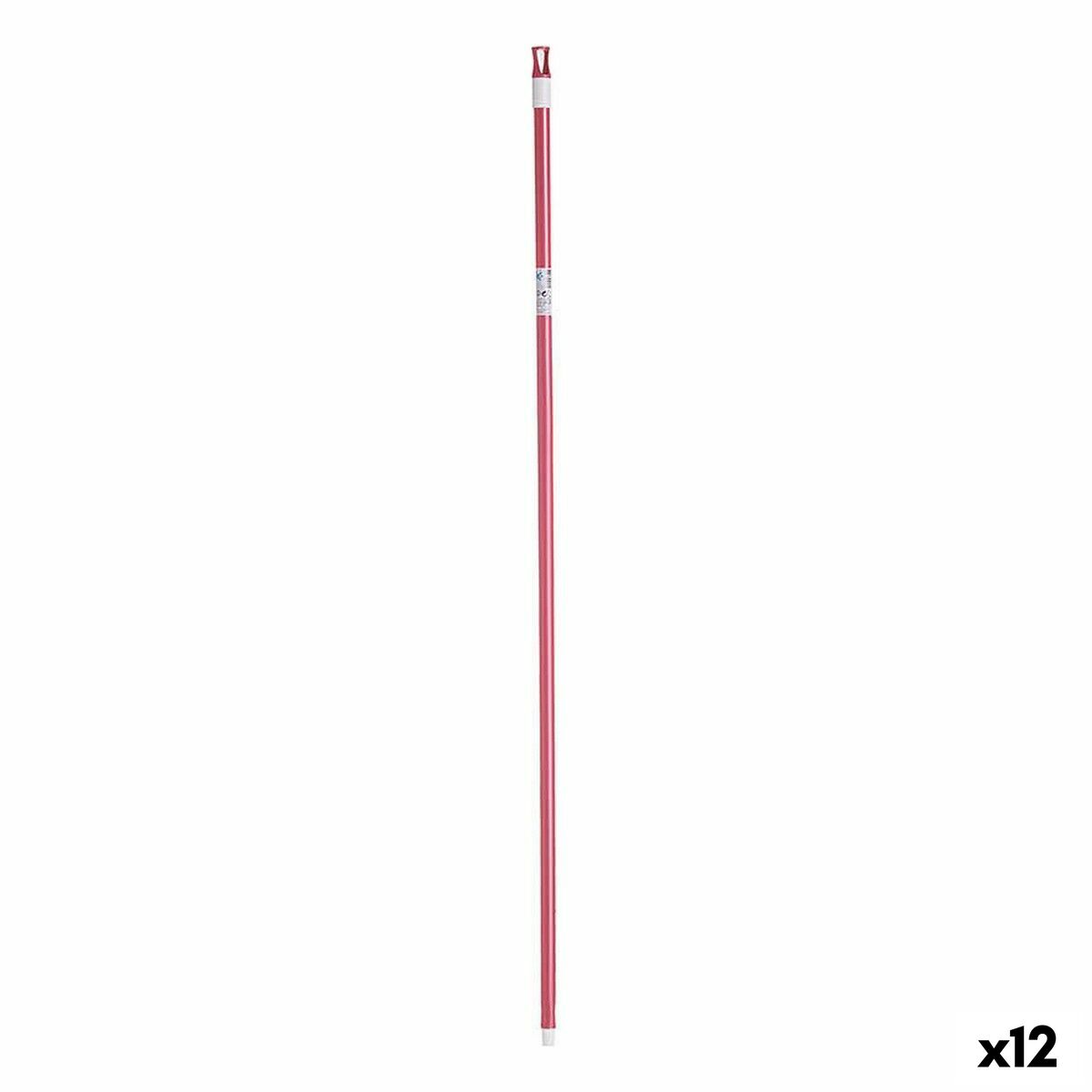 Broom handle 2,3 x 130 x 2,3 cm Pink Metal (12 Units) Broom handle 2,3 x 130 x 2,3 cm Pink Metal (12 Units)