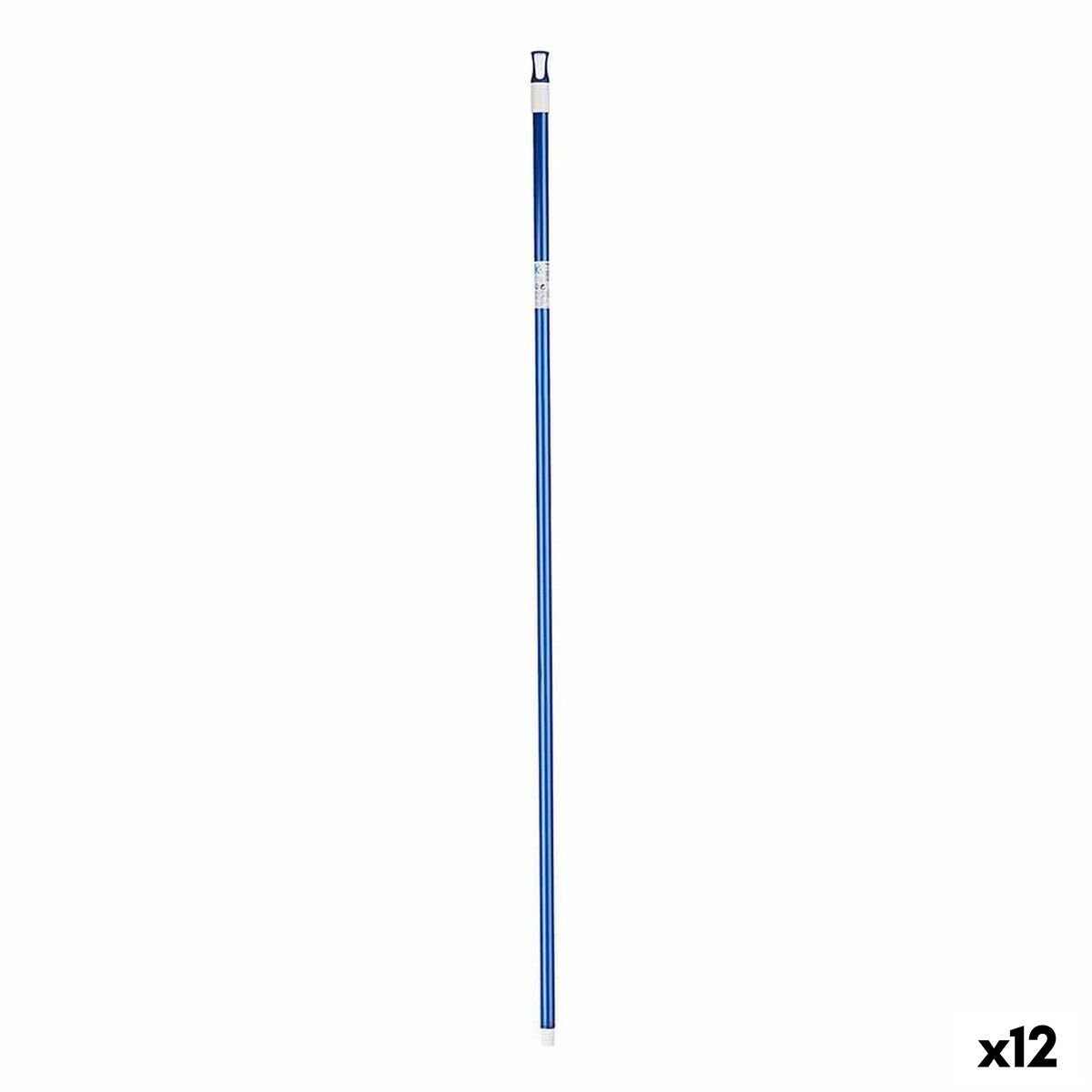 Broom handle 2,3 x 130 x 2,3 cm Blue Metal (12 Units) Broom handle 2,3 x 130 x 2,3 cm Blue Metal (12 Units)