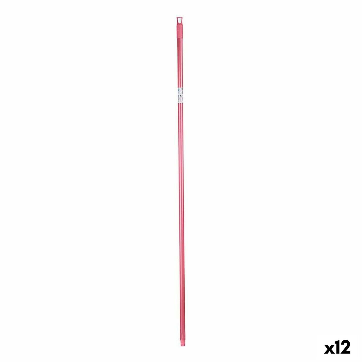 Broom handle 2,3 x 130 x 2,3 cm Pink Metal (12 Units) Broom handle 2,3 x 130 x 2,3 cm Pink Metal (12 Units)