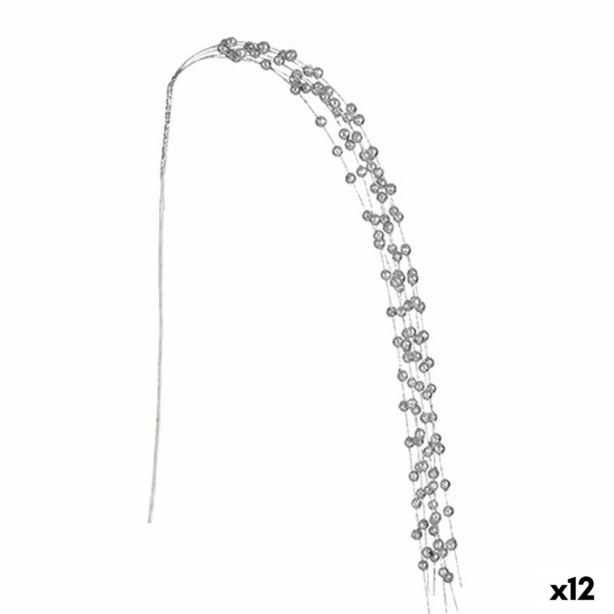 Branch 140 cm Balls Silver (12 Units) Branch 140 cm Balls Silver (12 Units)