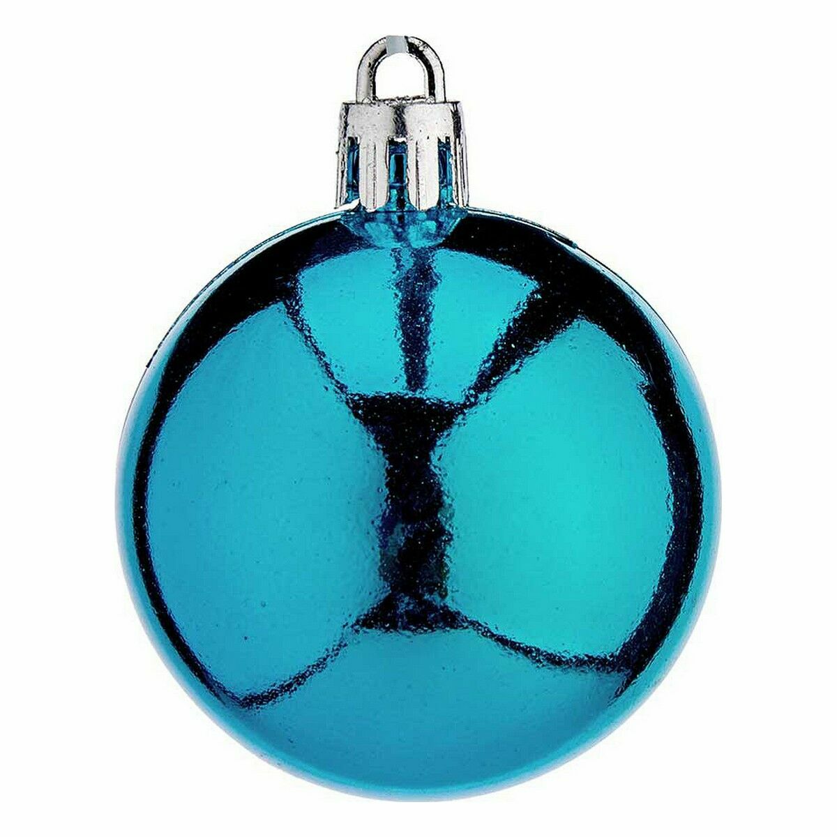 Set of Christmas balls Krist+ 00466-1 Blue Plastic (12 Units)