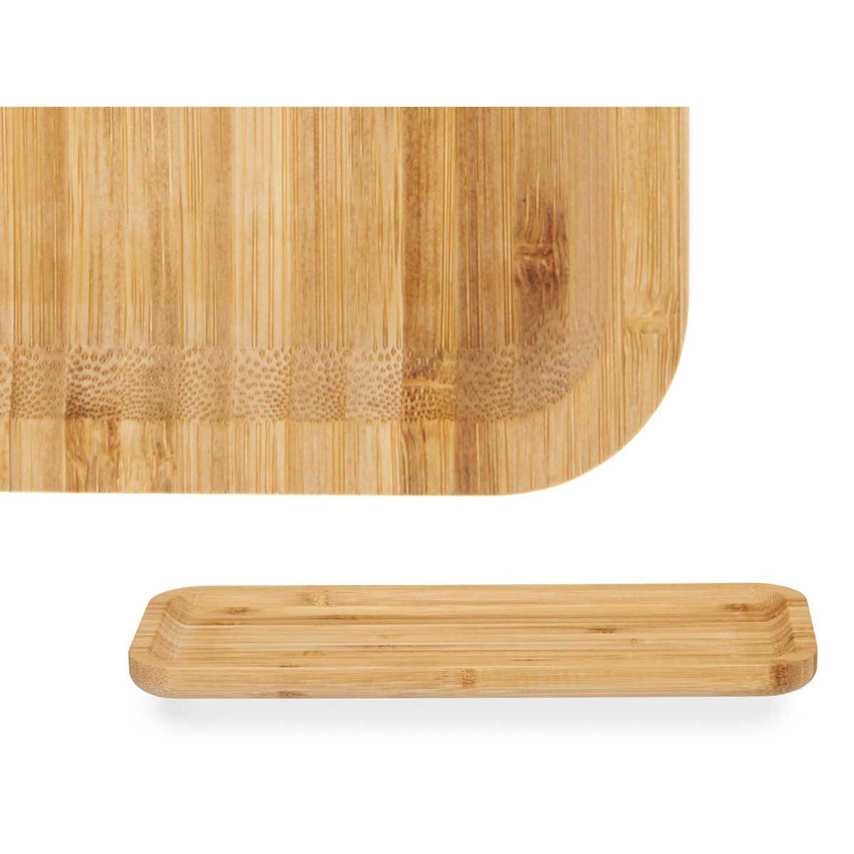 Snack tray Kinvara 90957 Brown 29,5 x 1,6 x 11,5 cm Aperitif (12 Units)