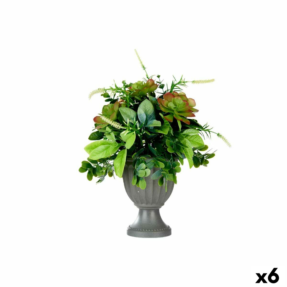 Decorative Plant Ibergarden XD19-1370 Plastic Wineglass 25 x 36 x 25 cm (4 Units) Decorative Plant Ibergarden XD19-1370 Plastic Wineglass 25 x 36 x 25 cm (4 Units)