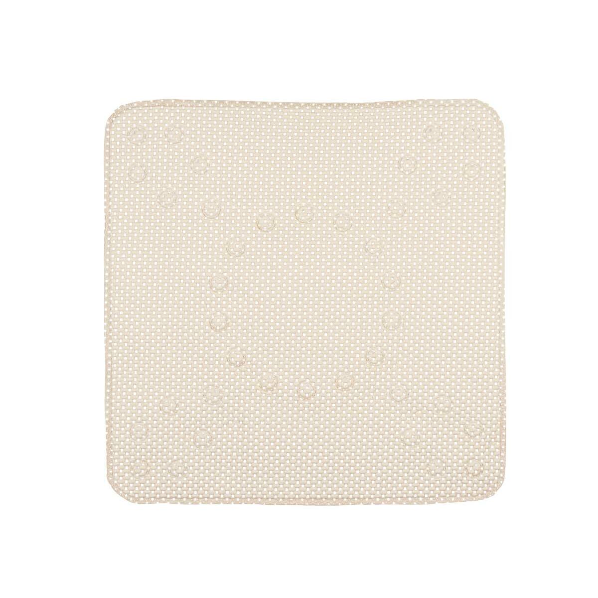 Non-slip Shower Mat Berilo BM814-5353 – 322 Beige PVC 53 x 52,5 x 1 cm (6 Units)