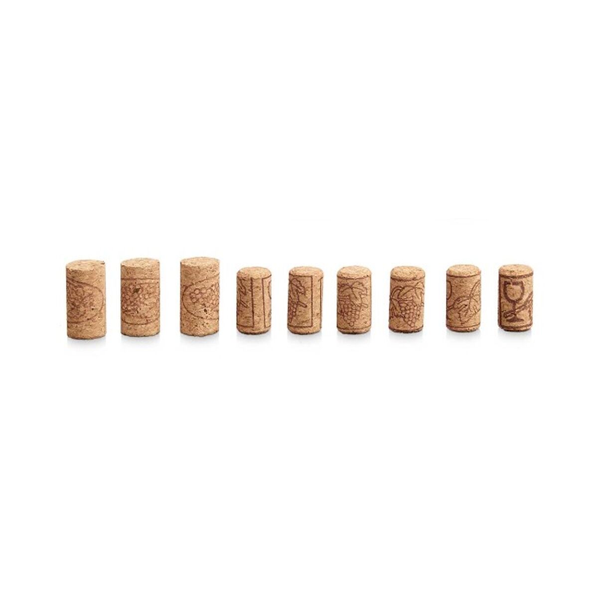 Set of Plugs and Sockets Kinvara KT2289(PBH)-9 Cork (12 Units)