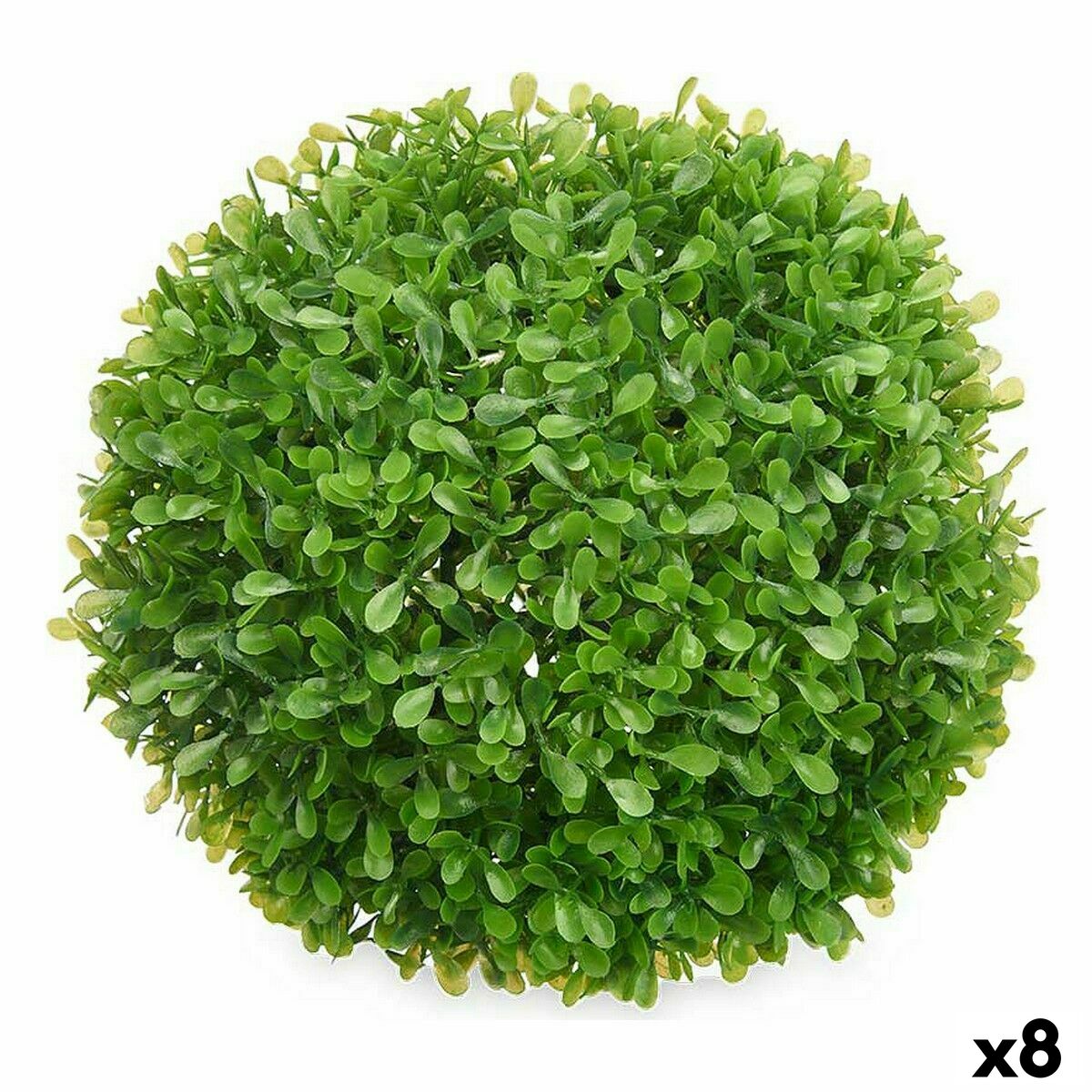 Decorative Plant Ibergarden 551 Plastic Sheets Ball 22 x 22 x 22 cm (8 Units) Decorative Plant Ibergarden 551 Plastic Sheets Ball 22 x 22 x 22 cm (8 Units)