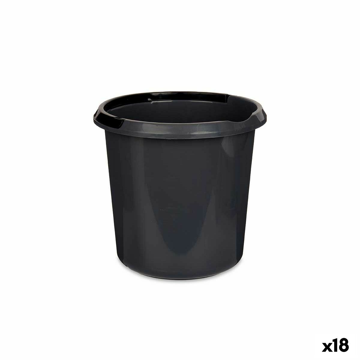 Bucket with Handle Grey Anthracite 10 L (18 Units) Bucket with Handle Grey Anthracite 10 L (18 Units)