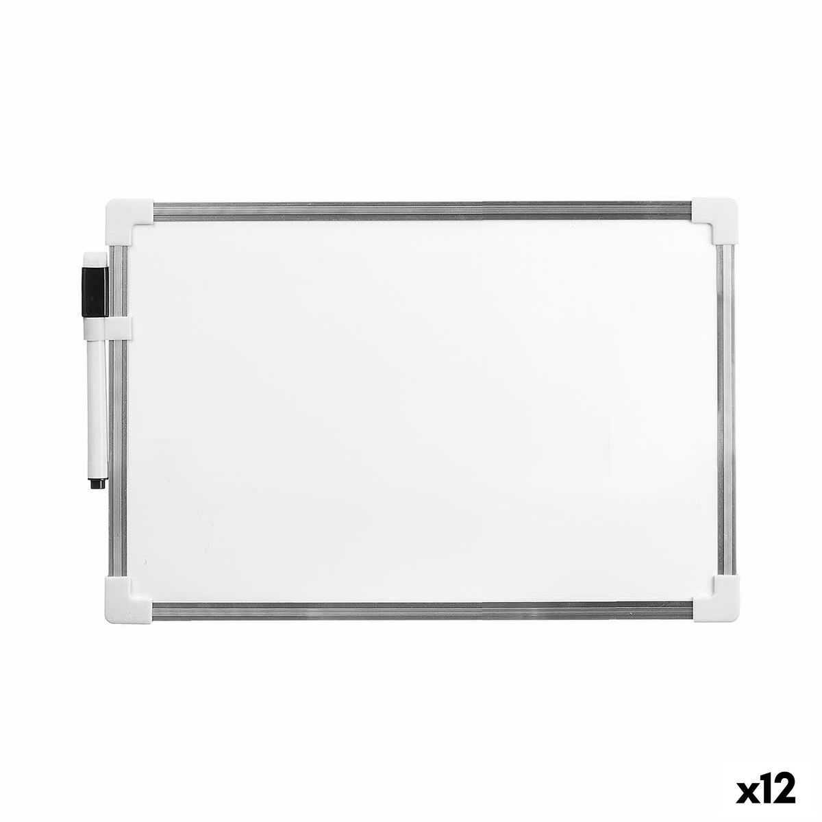 Magnetic Board with Marker Pincello 423 White Aluminium Magnetic Board with Marker Pincello 423 White Aluminium