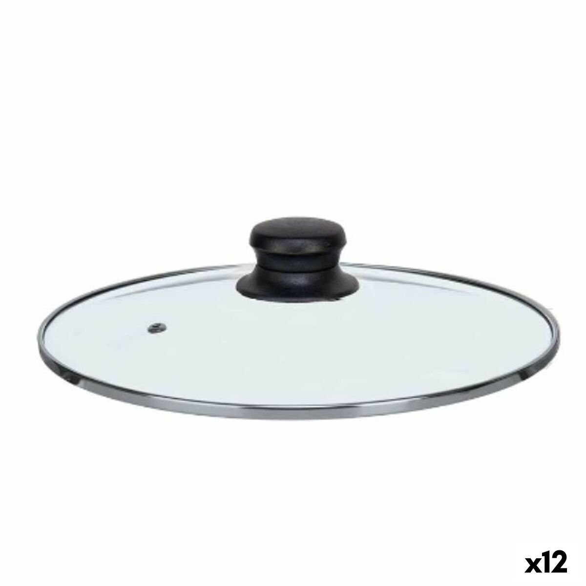 Pan lid Kinvara CN-SW1304-22CM Transparent Silver Crystal 22 cm (12 Units) Pan lid Kinvara CN-SW1304-22CM Transparent Silver Crystal 22 cm (12 Units)