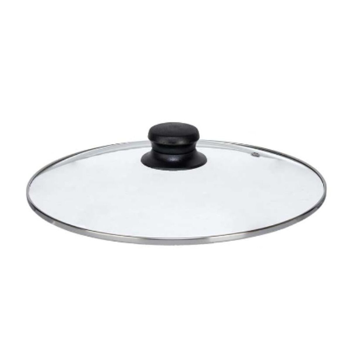 Pan lid Kinvara CN-SW1304-26CM Transparent Silver Crystal 26 cm (12 Units)