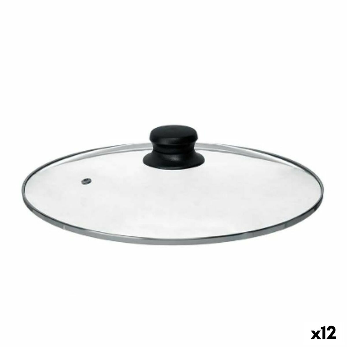 Pan lid Kinvara CN-SW1304-28CM Transparent Silver Crystal 28 cm (12 Units) Pan lid Kinvara CN-SW1304-28CM Transparent Silver Crystal 28 cm (12 Units)