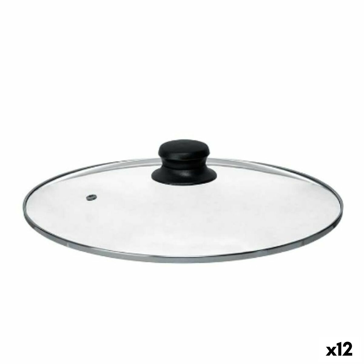 Pan lid Kinvara CN-SW1304-30CM Transparent Silver Crystal 30 cm (12 Units) Pan lid Kinvara CN-SW1304-30CM Transparent Silver Crystal 30 cm (12 Units)