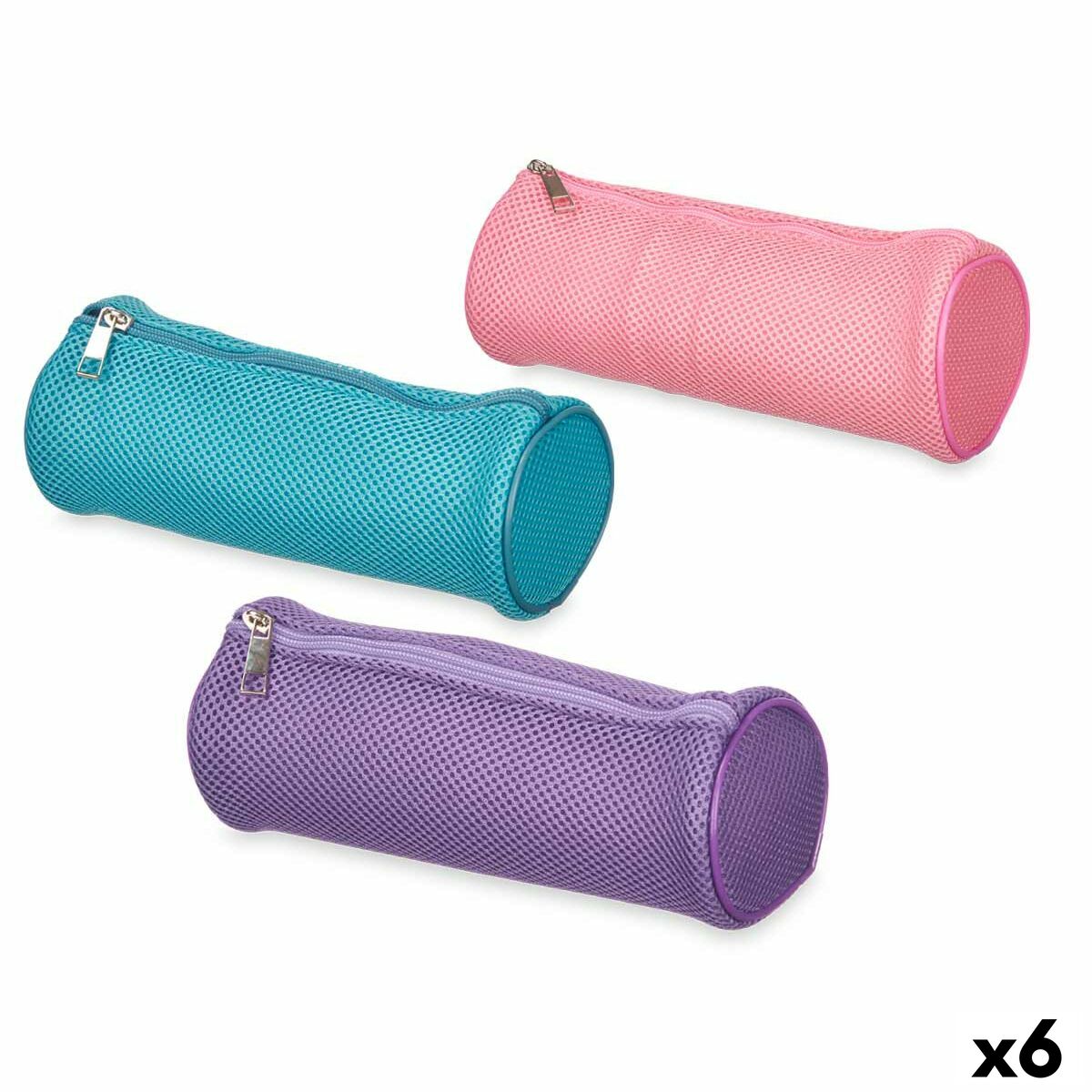 Cylindrical School Case Pincello 441 Blue Purple Pink 22 x 8 x 8 cm Padded (6 Units) Cylindrical School Case Pincello 441 Blue Purple Pink 22 x 8 x 8 cm Padded (6 Units)