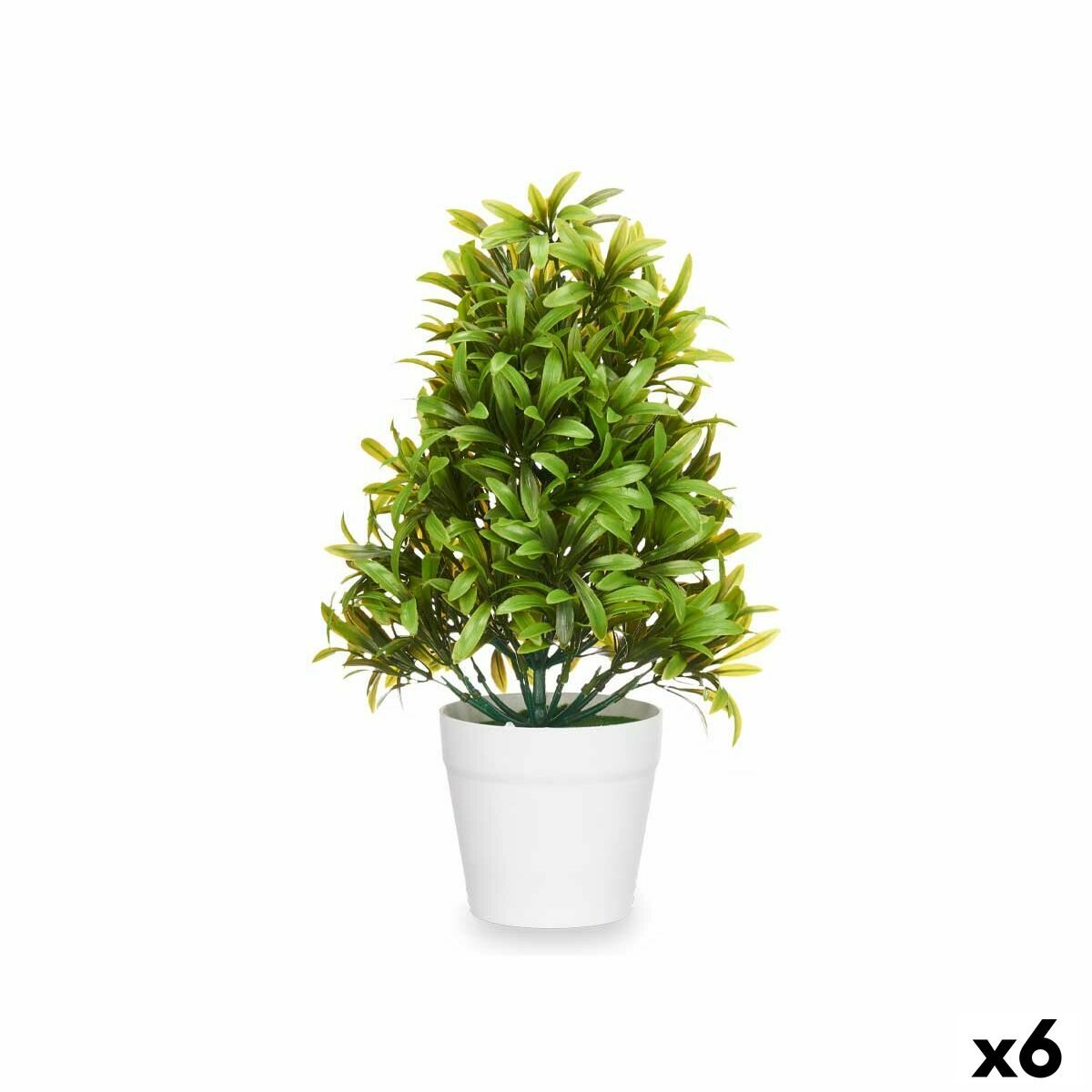 Decorative Plant Ibergarden 547 Plastic 18 x 35 x 16 cm (6 Units) Decorative Plant Ibergarden 547 Plastic 18 x 35 x 16 cm (6 Units)