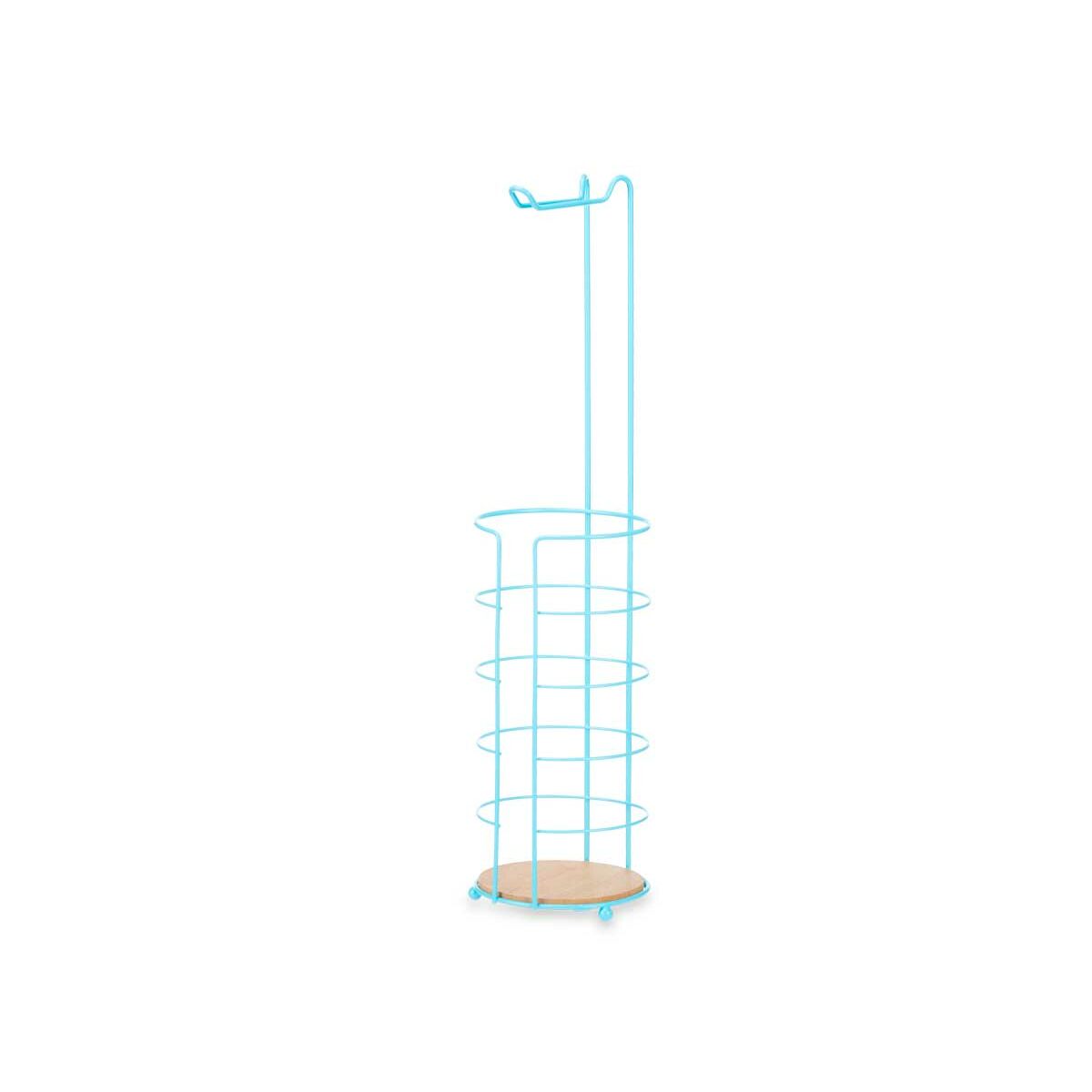 Toilet Roll Holder Berilo W7276PB – 388 Blue 16,5 x 63,5 x 16,5 cm (4 Units)