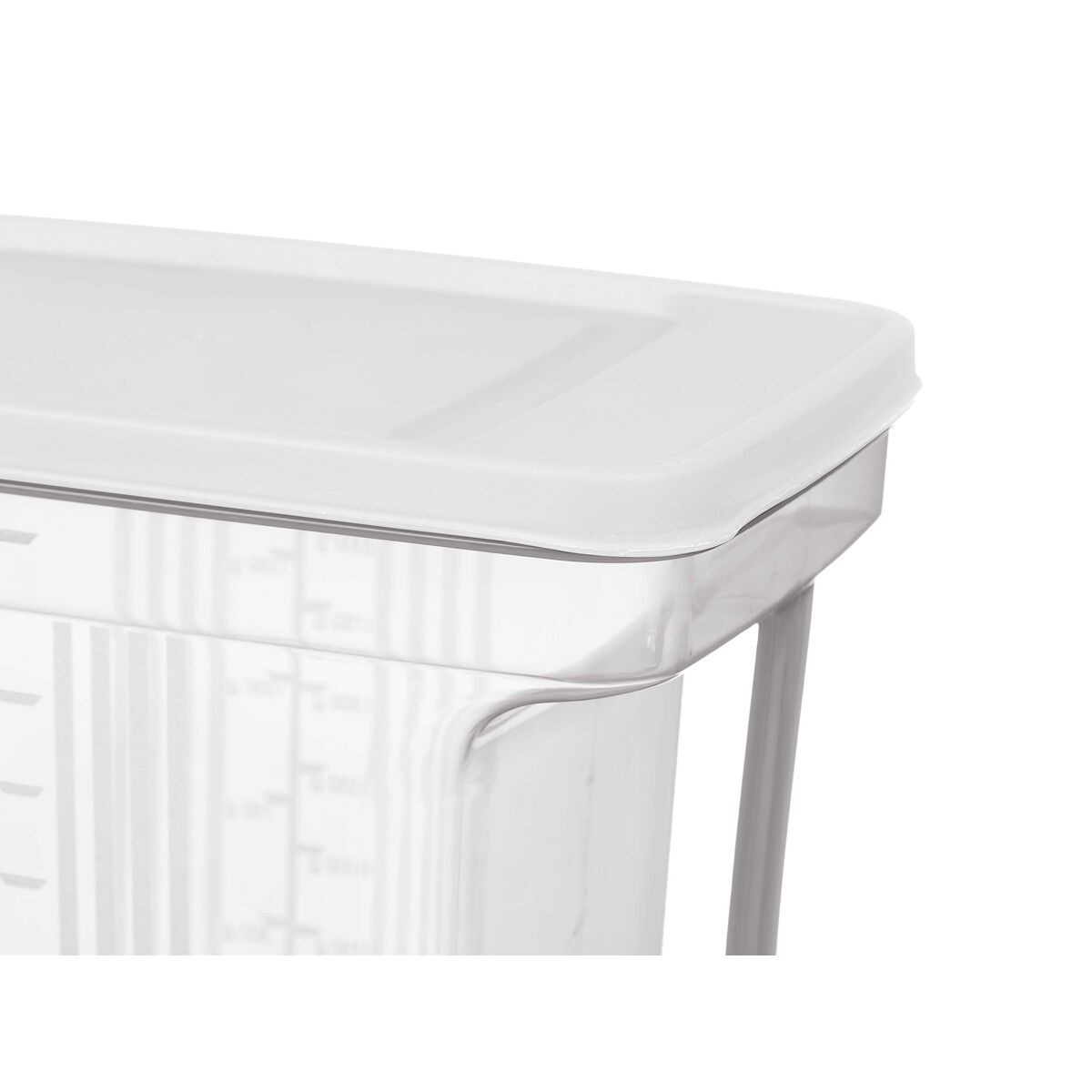 Food Preservation Container Kinvara 02 1507 Grey Transparent 2,5 L 20,5 x 17 x 13 cm (24 Units)
