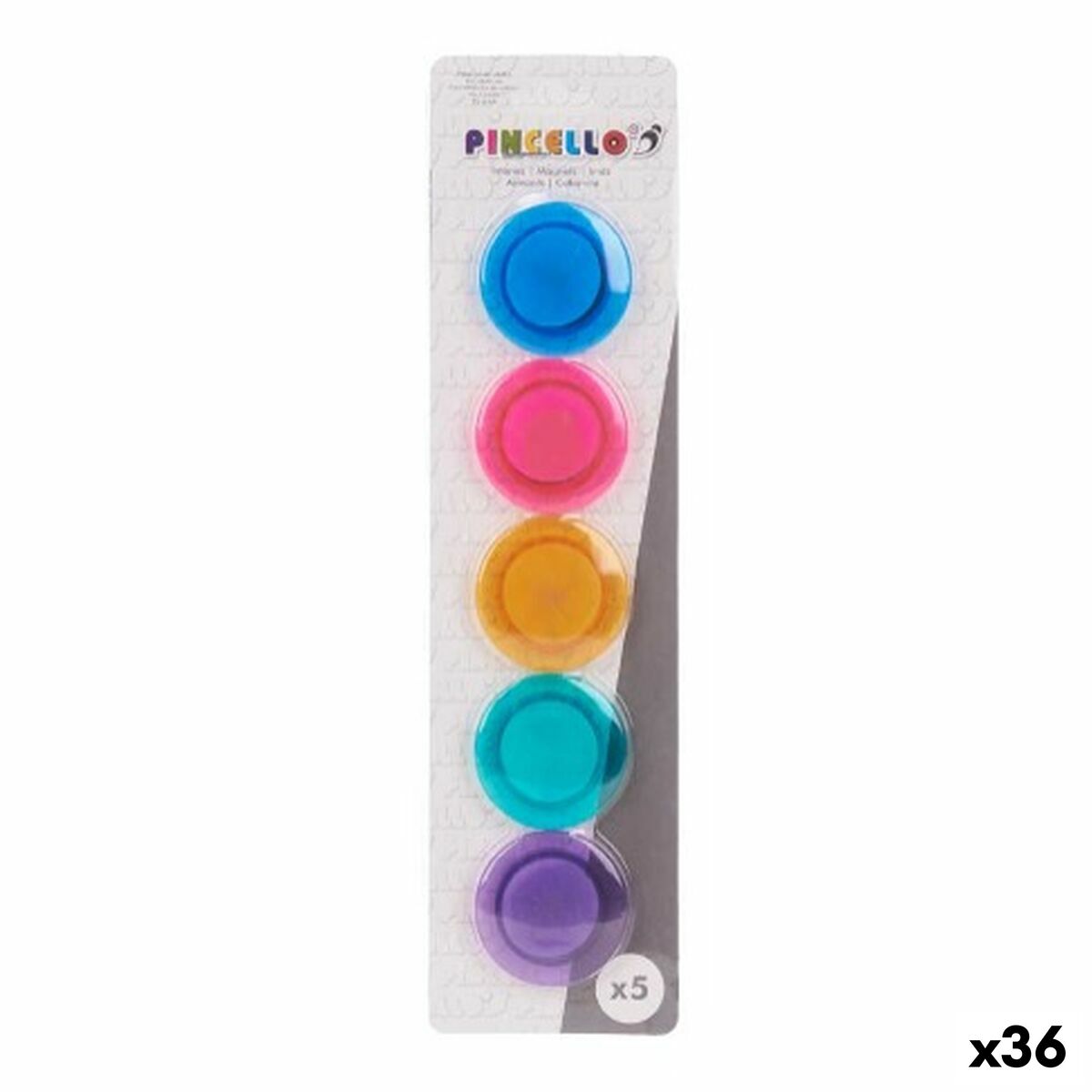 Magnets Pincello 406 Large Multicolour (36 Units) Magnets Pincello 406 Large Multicolour (36 Units)