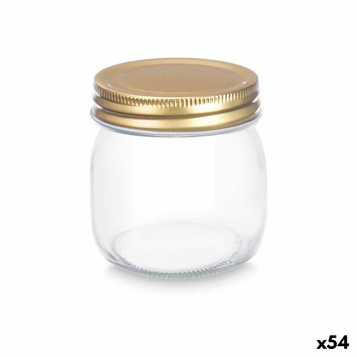 Jar Vivalto CWDH05-18PK Transparent Golden 180 ml (54 Units) Jar Vivalto CWDH05-18PK Transparent Golden 180 ml (54 Units)