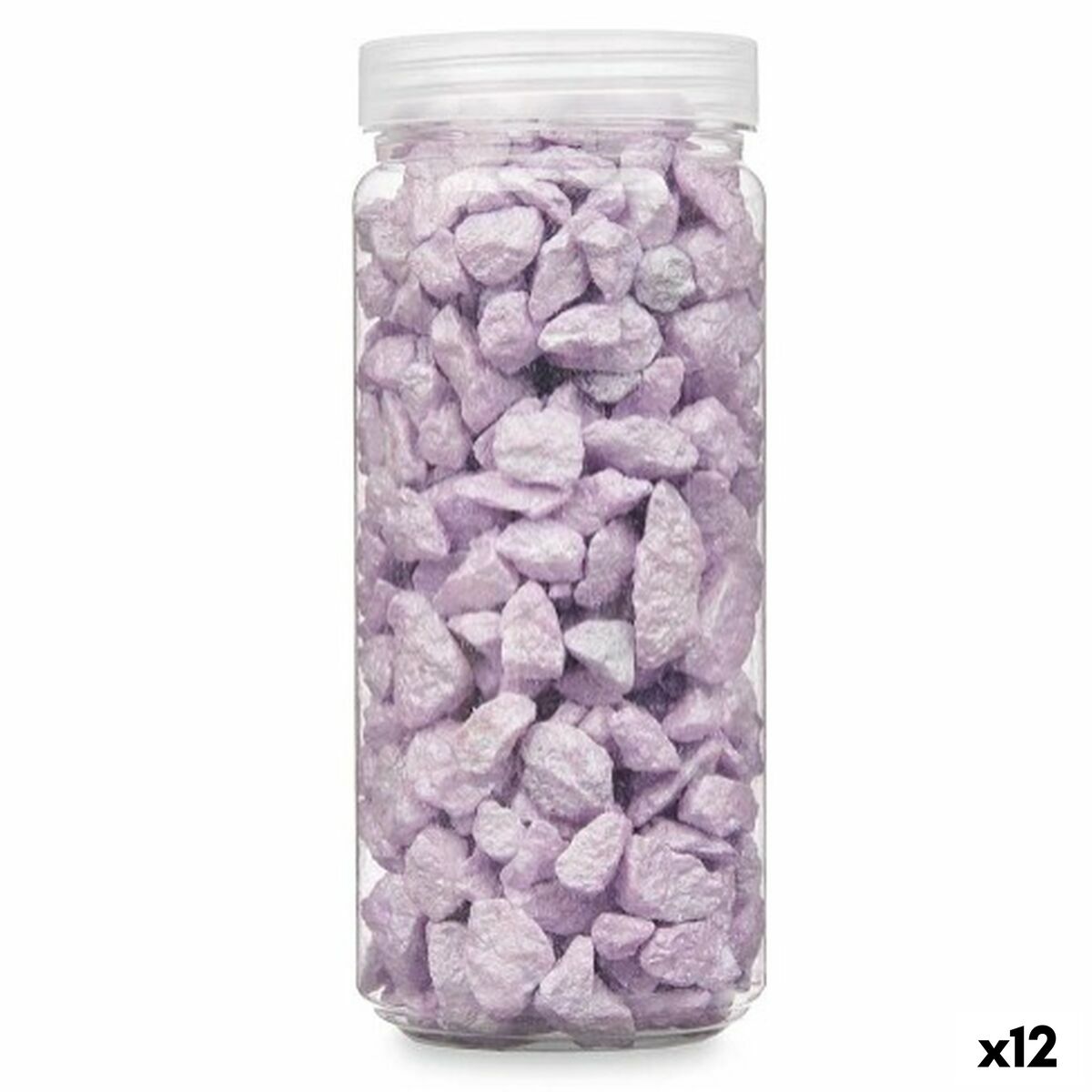Decorative Stones Lilac 10 – 20 mm 700 g (12 Units)