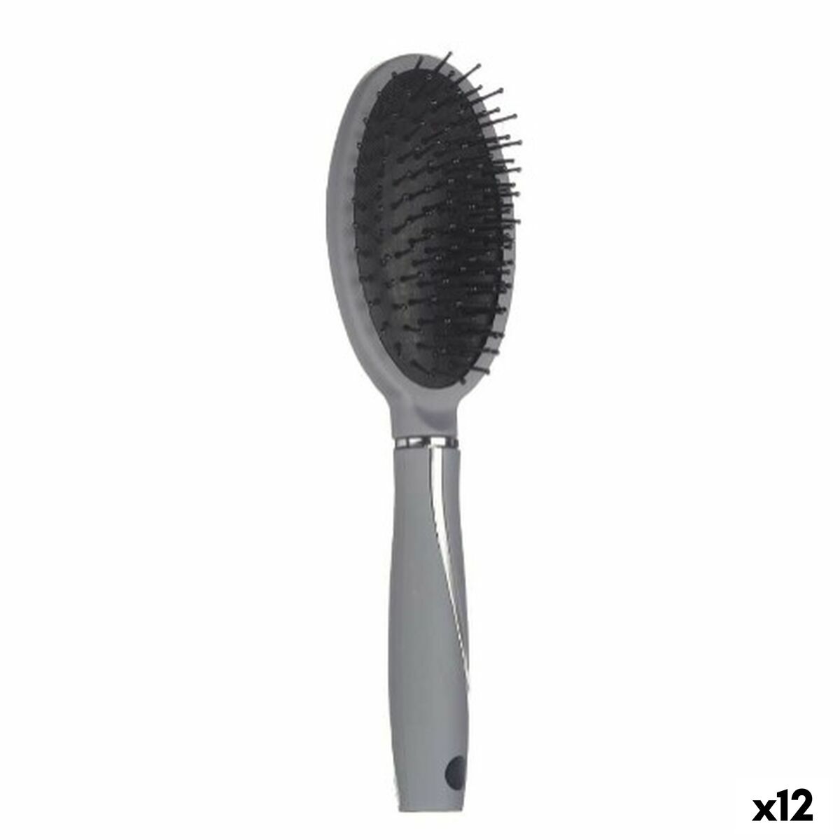 Brush Berilo 348 Grey Silicone Plastic (12 Units) Brush Berilo 348 Grey Silicone Plastic (12 Units)