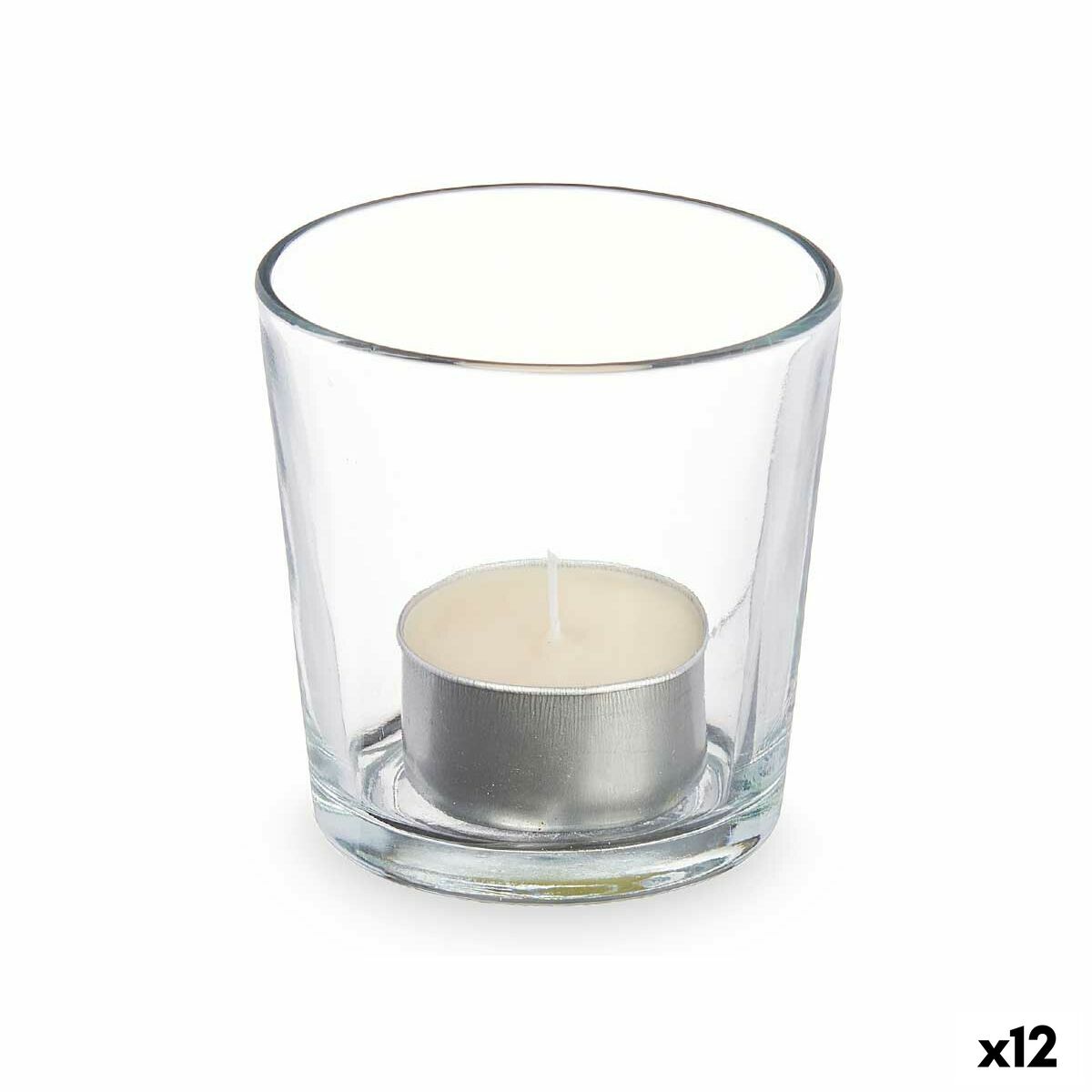 Scented Candle Acorde 1-C-AR Vanilla Glass (12 Units) Scented Candle Acorde 1-C-AR Vanilla Glass (12 Units)