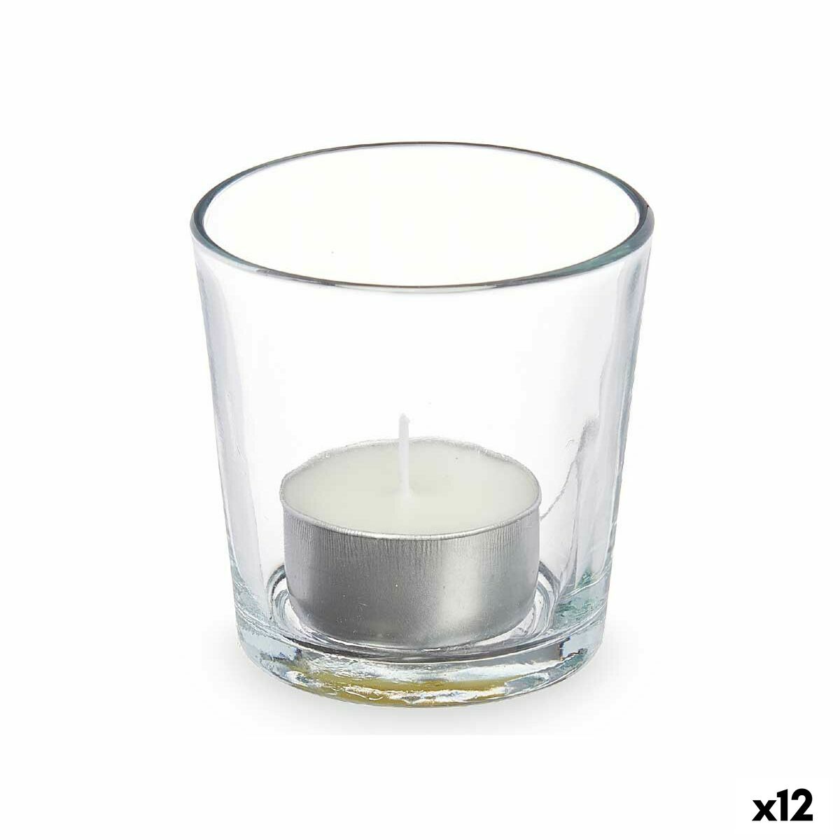 Scented Candle Acorde 1-G-AR Cotton Glass (12 Units) Scented Candle Acorde 1-G-AR Cotton Glass (12 Units)