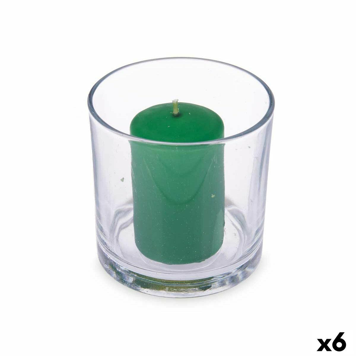 Scented Candle Acorde 2-F-AR Bamboo Glass (6 Units) Scented Candle Acorde 2-F-AR Bamboo Glass (6 Units)