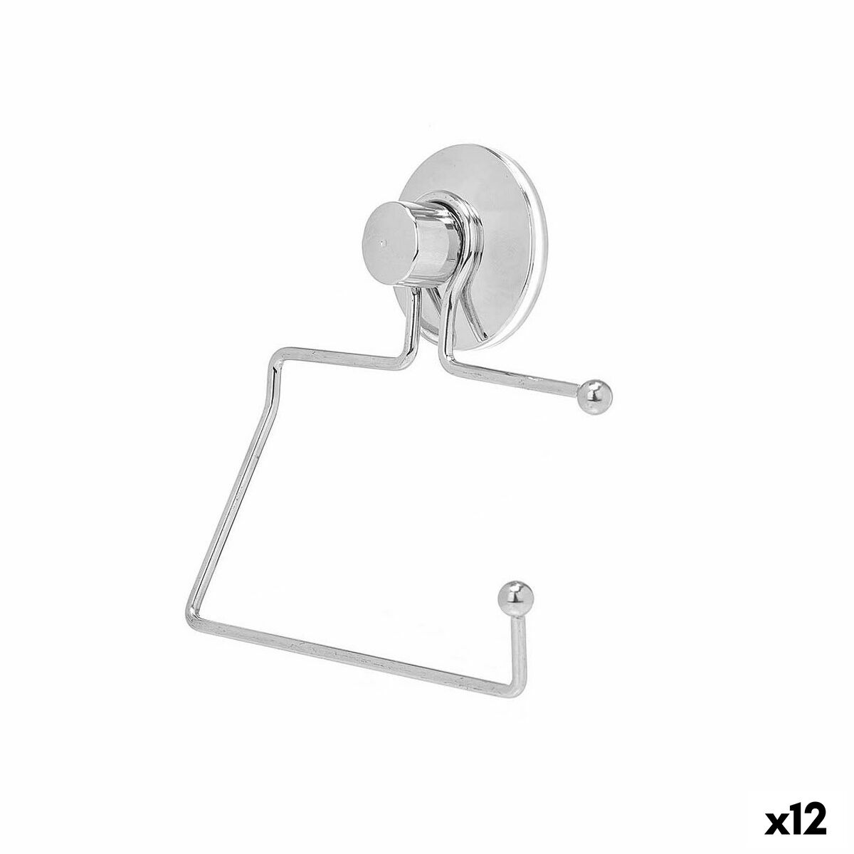 Toilet Roll Holder Berilo W3100-12B Steel ABS 12 x 14 x 3,5 cm (12 Units) Toilet Roll Holder Berilo W3100-12B Steel ABS 12 x 14 x 3,5 cm (12 Units)