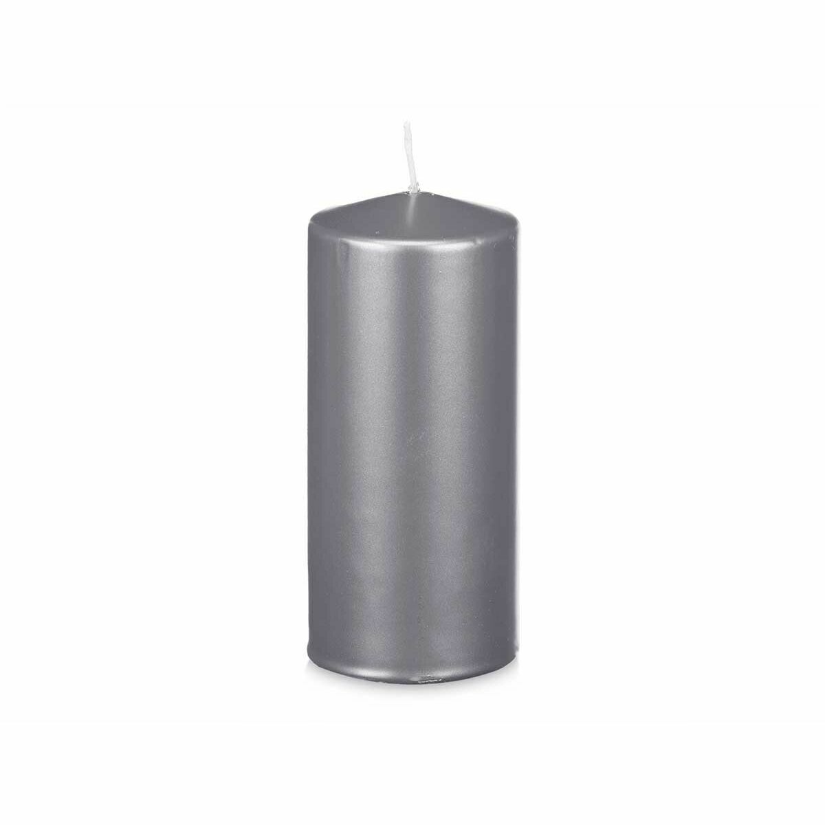 Candle Acorde 92547 Silver 9 x 20 x 9 cm (8 Units)
