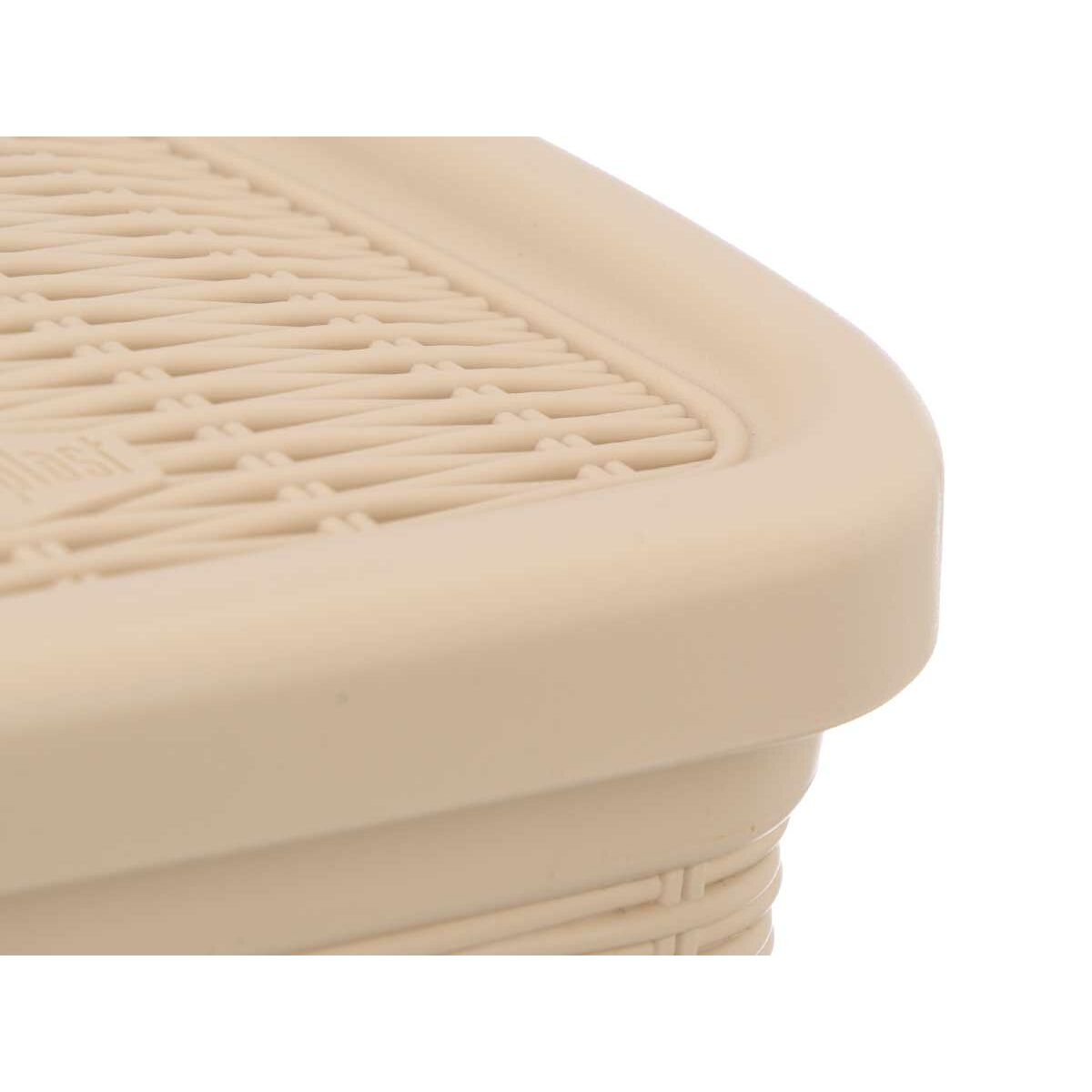 Rubbish bin Stefanplast 30134 Beige Plastic 6 L (6 Units)