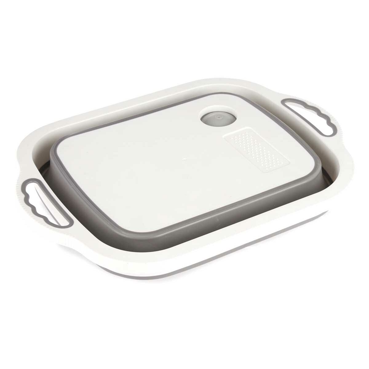 Cutting board Kinvara Z-017 White Grey 29,8 x 5 x 40 cm (6 Units)