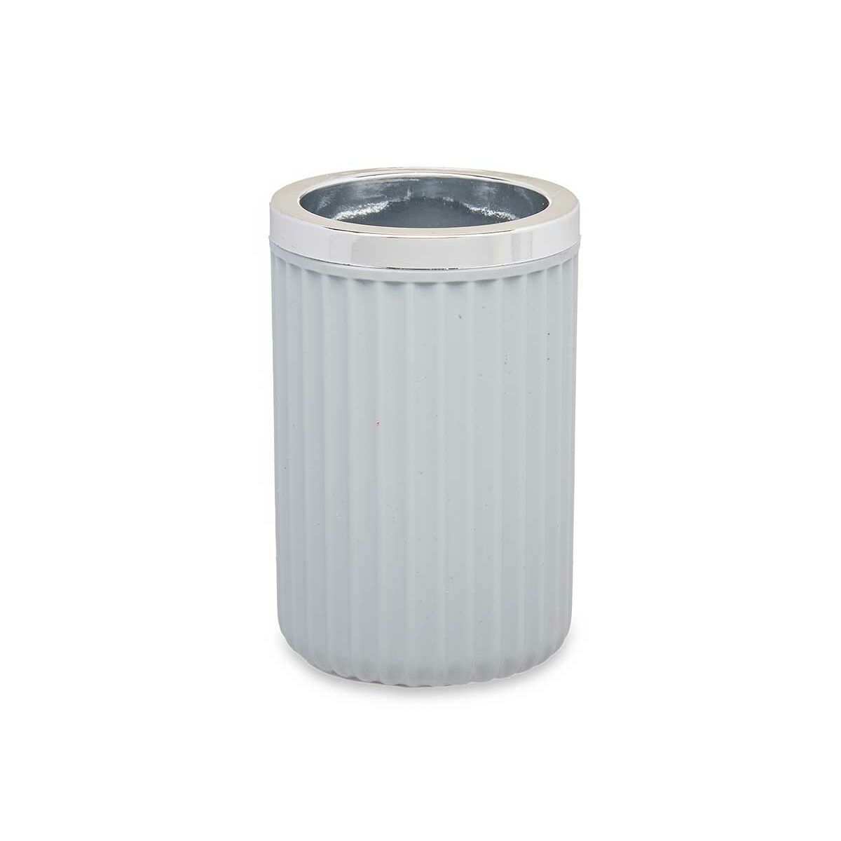 Glass Berilo 3436-2 Grey Plastic 7,5 x 11,5 x 7,5 cm (16 Units)