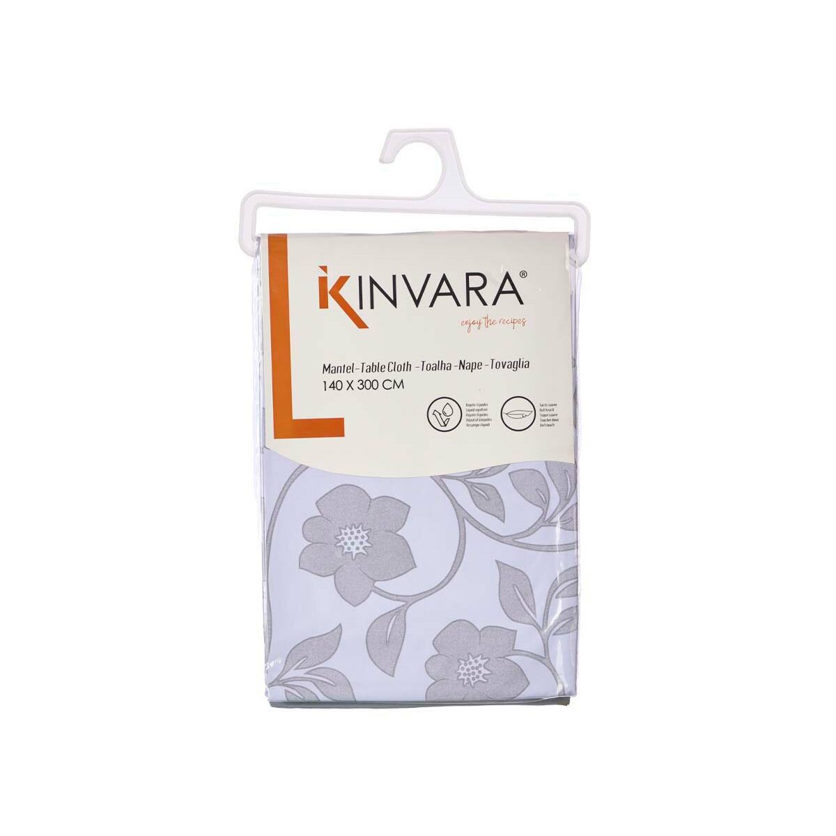 Tablecloth Kinvara Multicolour (24 Units)