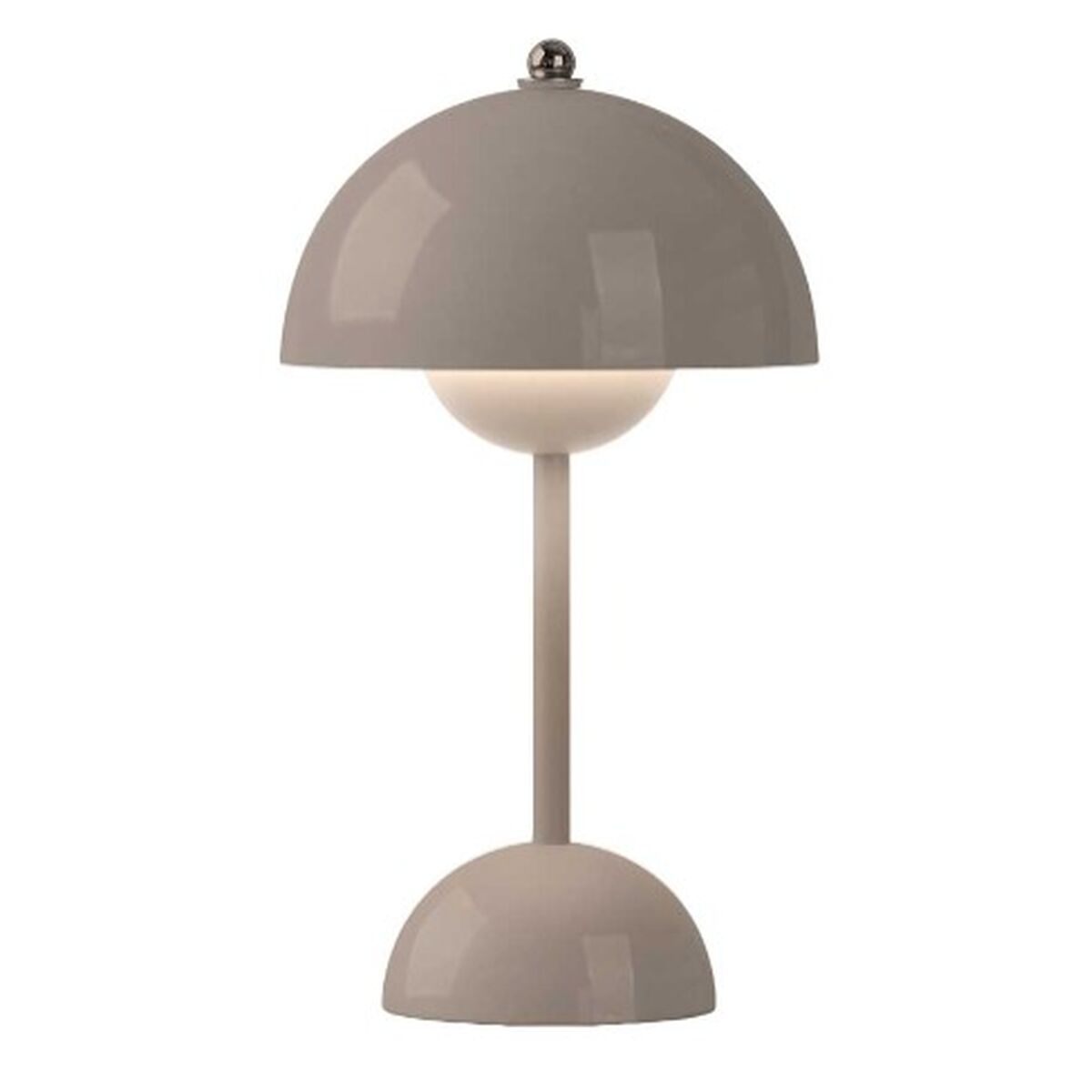 Desk lamp Gift Decor Grey 1,5 W Mushroom (4 Units)