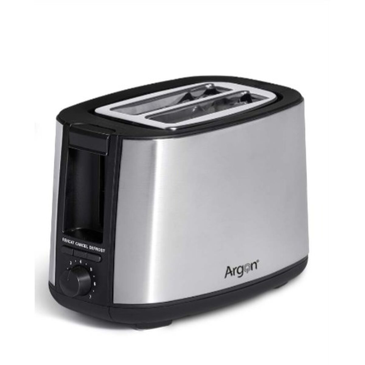 Toaster Argon Black Grey 750 W Toaster Argon Black Grey 750 W