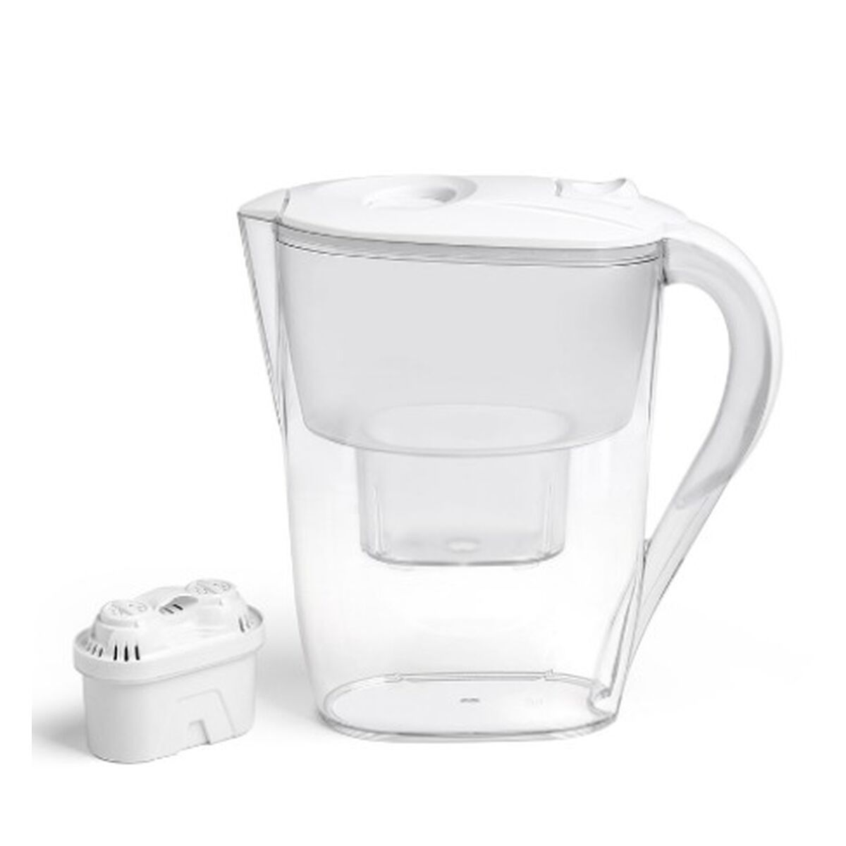 Filter jug Kinvara White Transparent ABS 2,6 L Filter jug Kinvara White Transparent ABS 2,6 L