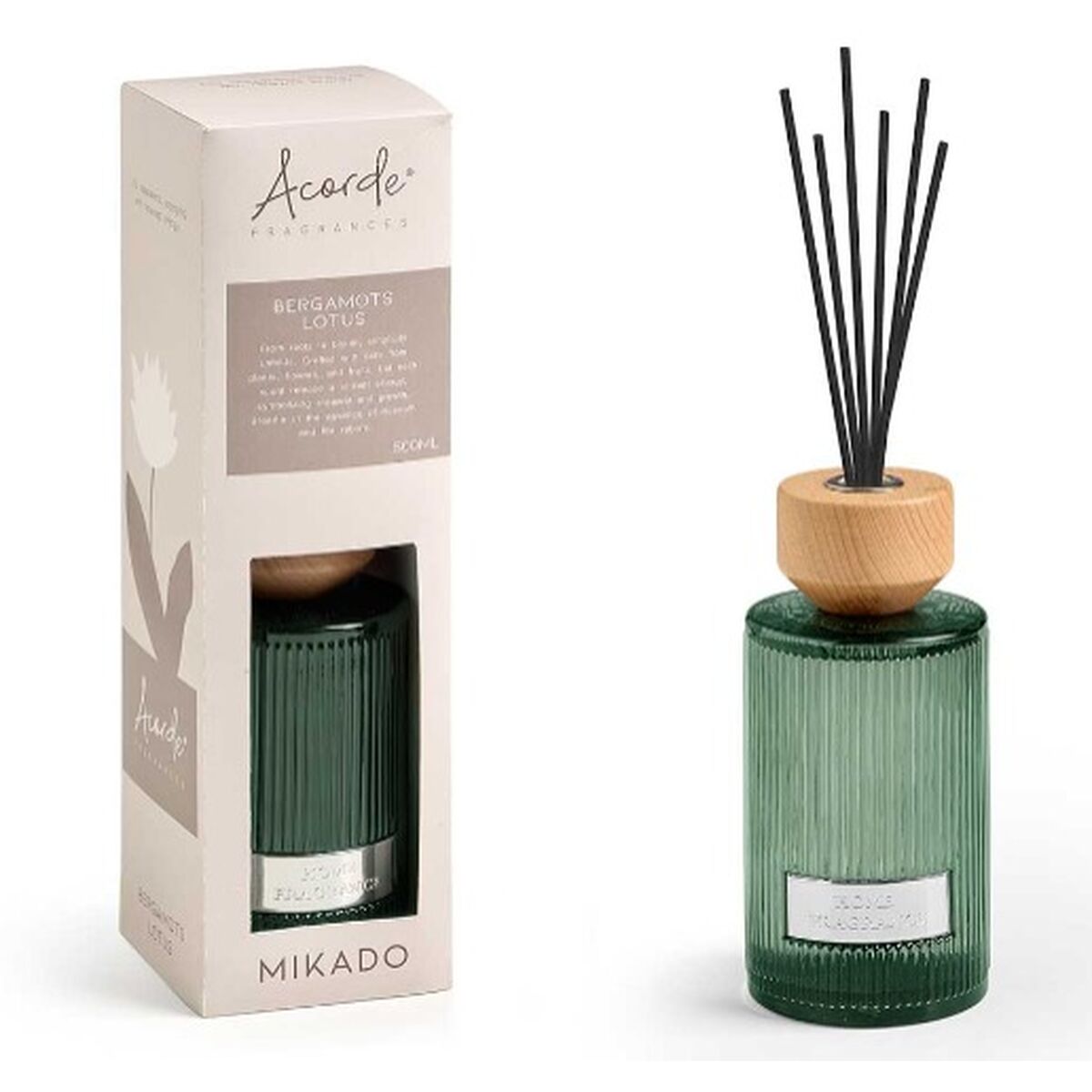 Perfume Sticks Acorde WARM COTTON 500 ml (6 Units)