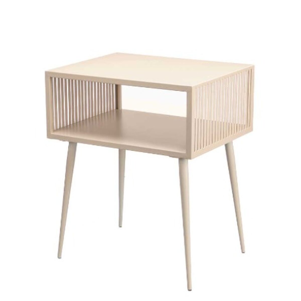 Side table Gift Decor 24303-CW Beige 46,5 x 19,2 x 36,2 cm