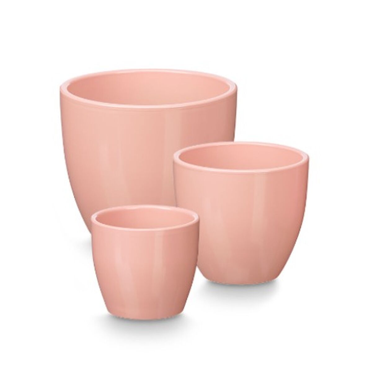 Set of pots Ibergarden Pink Clay  14 cm  22 cm  17 cm 3 Pieces Set of pots Ibergarden Pink Clay  14 cm  22 cm  17 cm 3 Pieces