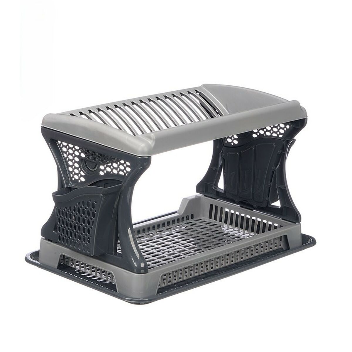 Draining Rack for Kitchen Sink Kinvara Grey 47,5 x 30 x 27,5 cm Draining Rack for Kitchen Sink Kinvara Grey 47,5 x 30 x 27,5 cm